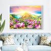 Diamond Mosaic Full Display Scenery Diamond Embroidery 5d Flowers Diamond Painting Round Home Decor