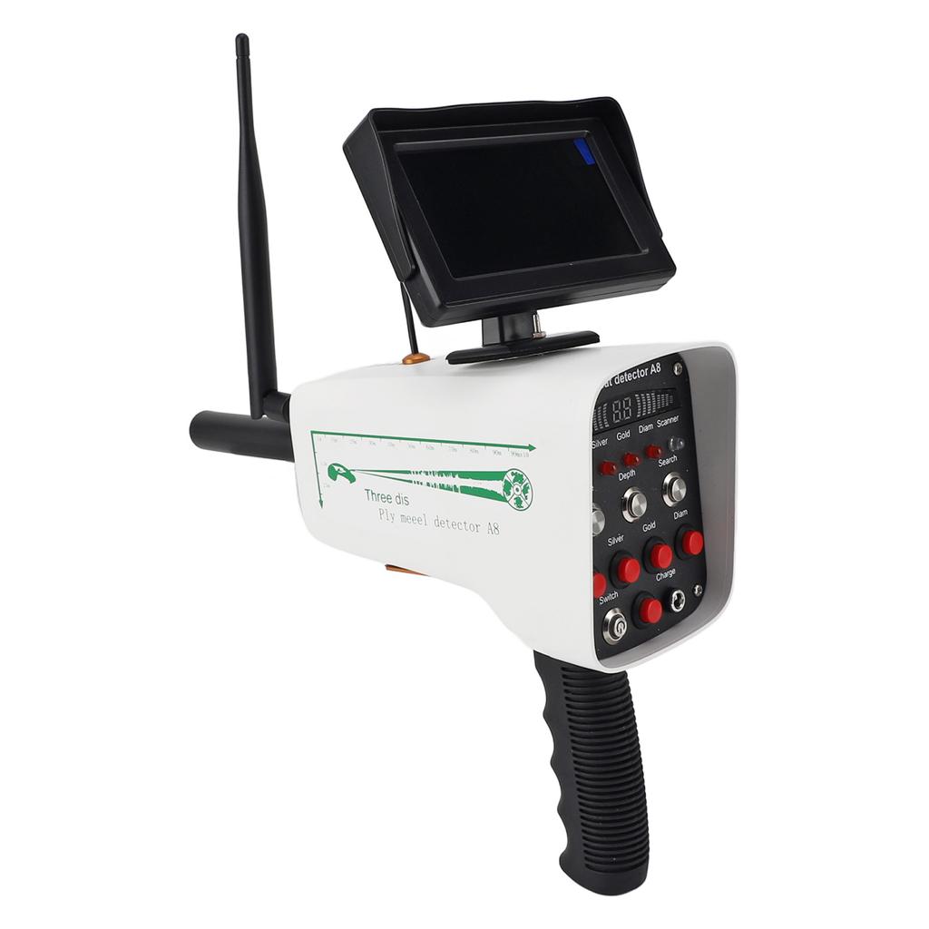 Metal Detector Gold Finder 1000M Range 30M Depth Sensitive Handheld Underground Treasure Scanner