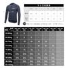 Santic Men's Long Sleeve Cycling Jersey, Spring/Summer Road Bike Cycling Wear, UV Protection, Sweat-Wicking, Quick-Drying, Lightweight, Unisex (Gray,