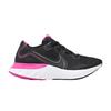Women's Sneakers Renew Run Black White (Women's) Black/White-Fire Pink-Metallic Dark Grey