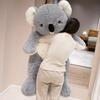 Non-Toxic Giant Size Koala Plush Throw Pillow Sleeping Companion Pillow Sofa Decoration Doll Stuffed Animal Toy Birthday Gift