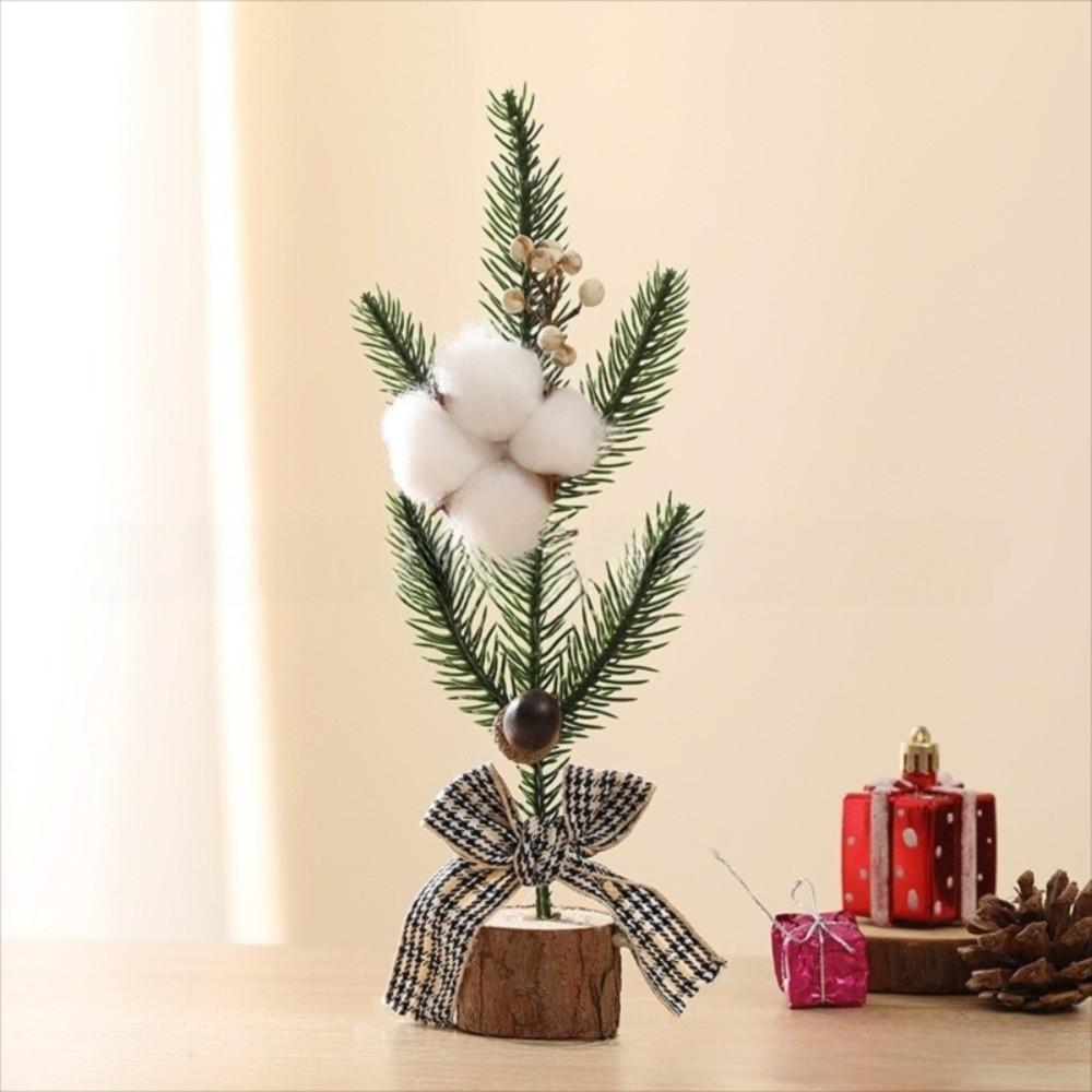 

New Simulated Mini Christmas Tree Pine Needles Xmas Tree Artificial Plants Craft Exquisite Christmas Decorations Home Ornaments
