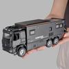 2026 New 1:24 Benz Camper RV Motorhome Toy Model Car, Diecast Pull Back Truck Toy Car Model with Sound and Light for Kids Boys Girls Motorcycle