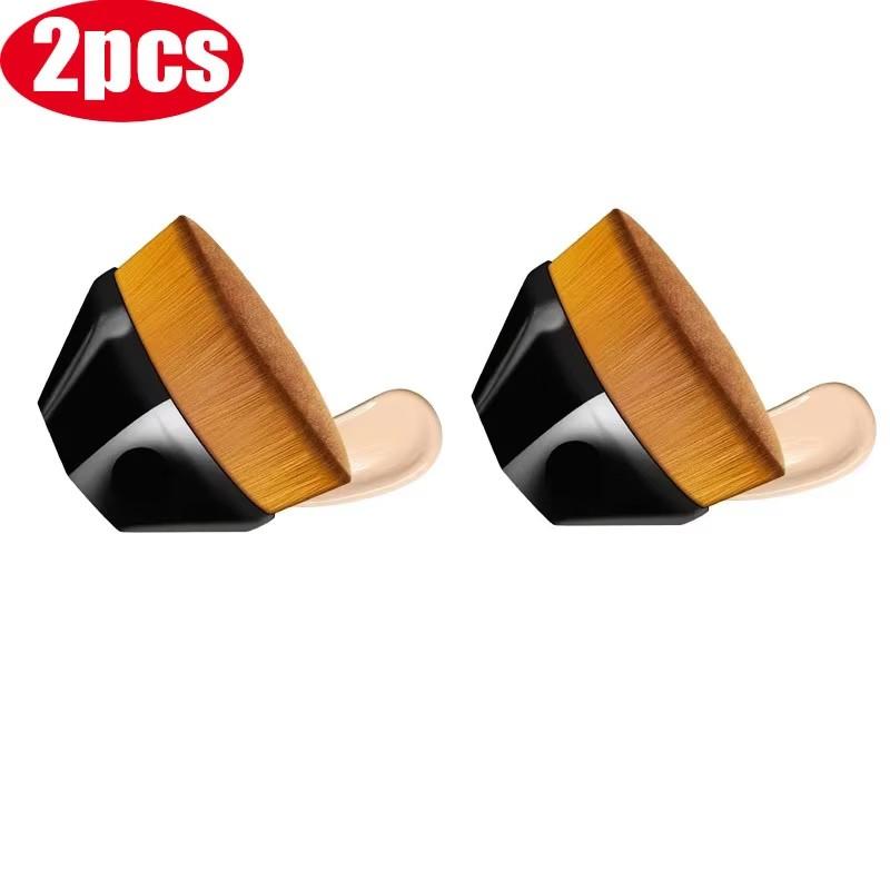 2/4/6Pcs Magic Makeup Brush Beauty Powder Face Blush Brushes Portable Professional Foundation Brush