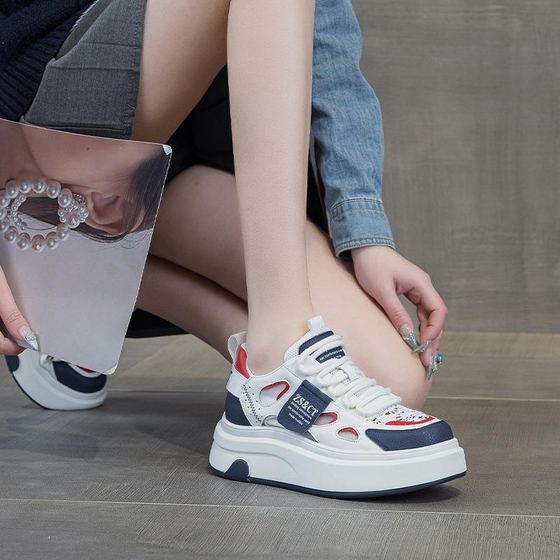 61 Summer women's shoes little white shoes women's skirt new mesh shoes breathable mesh casual shoes