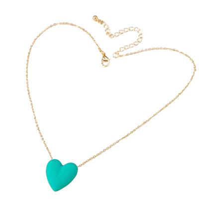 Heart Pendant Necklace for Women, Elegant Versatile Clavicle Chain, Perfect for Holiday Gifts