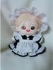 20cm Cotton Lolita Maid Dress for Dolls
