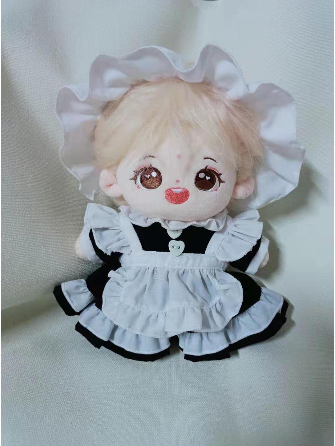 

Хлопковое платье горничной в стиле Лолита 20 см для кукол 20cm Cotton Doll Clothing