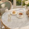 White Lace Placemat, Foldable Soft Anti-Wrinkle Table Mat, Heat Resistant Non-Yellowing Durable Dining Table Protector for Home Decor