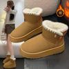 Thick-soled Snow Boots Women's Winter Velvet Thickened Warm Short Boots New Snow Cotton Shoes