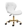 Banco Cosmético Qs-06G Dourado Branco