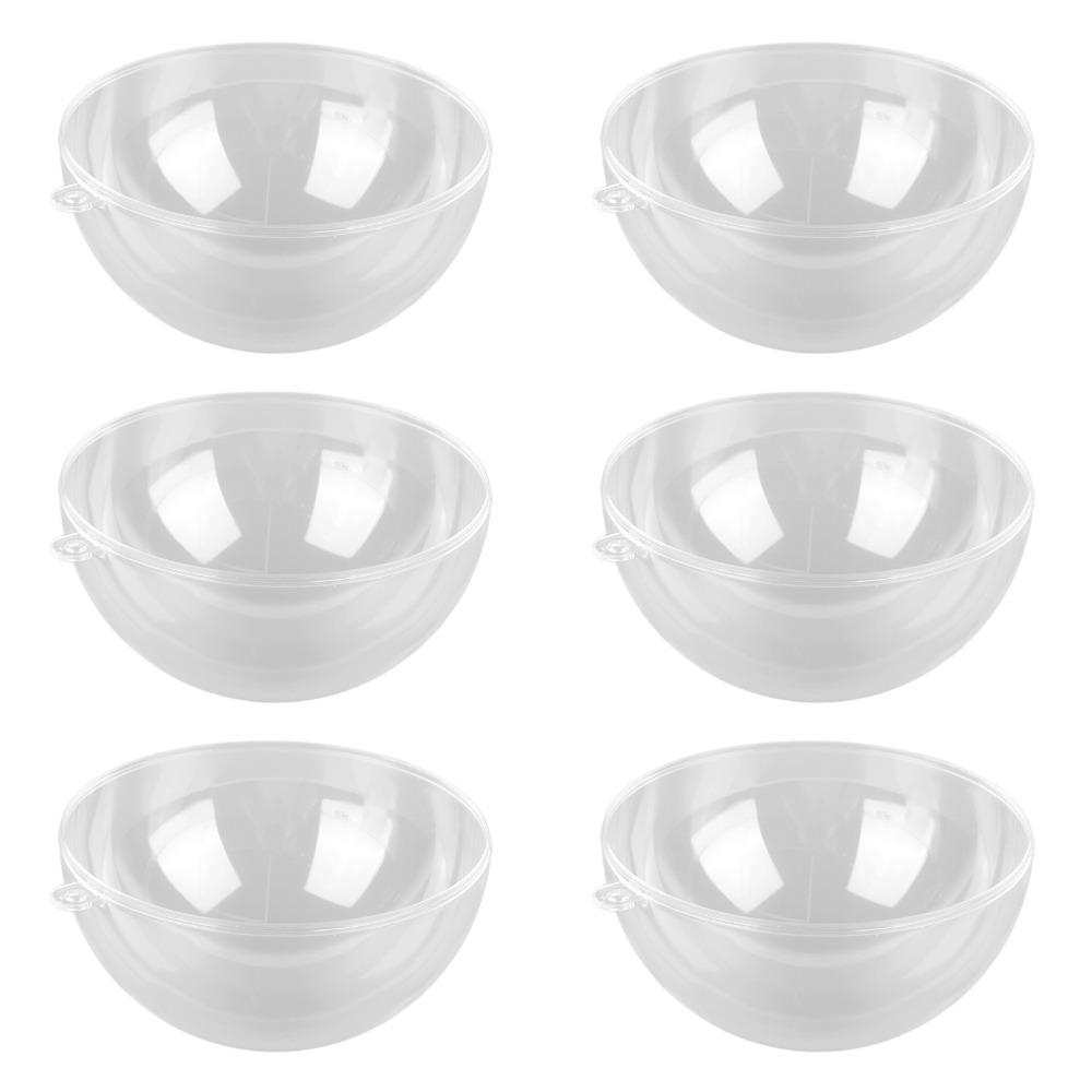 10pcs 3.94in Clear Fillable Ball Hanging Hole Holiday Decor Sphere  Wedding Scene