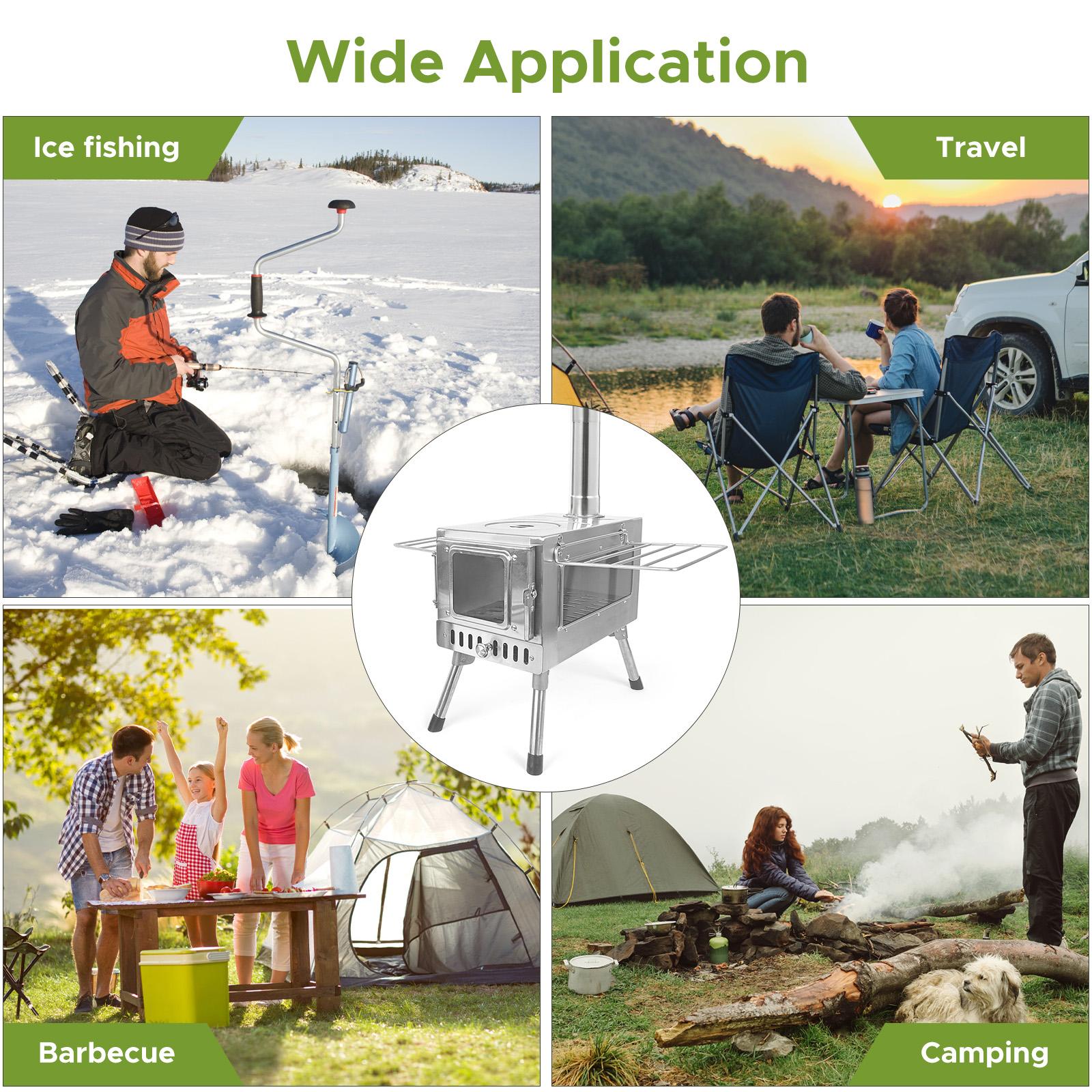 Дровяная печь для кемпинга на открытом воздухе — фото 4