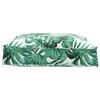 Leaf Pattern Cushion 70 x 70 x 12 cm Oxford Fabric