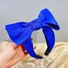 Haimeikang Bow Rose Pink Headbands Hair Hoop For Women Wide Hair Band Bezel For Girls Fashion Bezel Hair Accessories Headwear