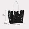 Gothic Skull Pattern Tote Bag for Daily Casual Use