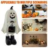 Mașină înfricoșătoare Decor pentru casa de groază Figurine fantome de Halloween 2024 Statuie fantomă de Halloween Ornamente pentru sufragerie auto Curte