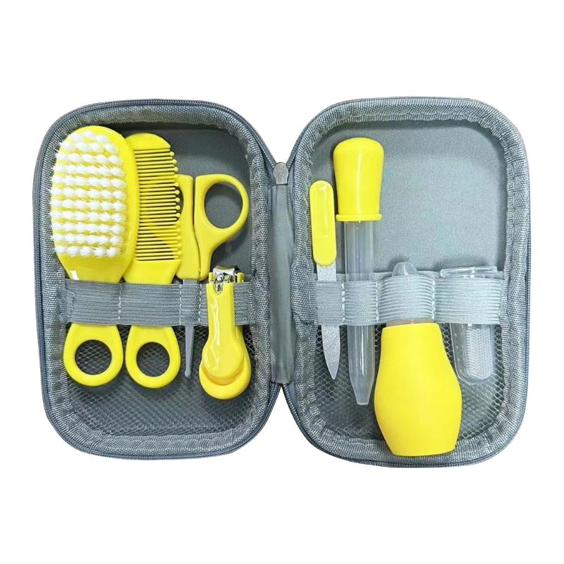 Convenient Baby Care Kit Must Have Accessories Infant Toddlers Head Brush Hair Comb for Gentle Cleaning and Trimming
