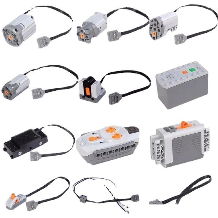 Giocattolo Blocchi da Costruzione MOC Technology Transfrontaliera Potenza Motore XL Batteria al Litio Mostro