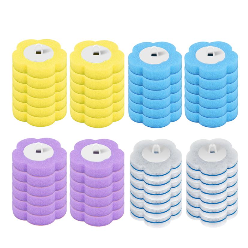 New Toilet Brush Disposable Replacement Head Cleaning Kit Toilet Bowl Brush Long Handle Home Wc Accessories Tool