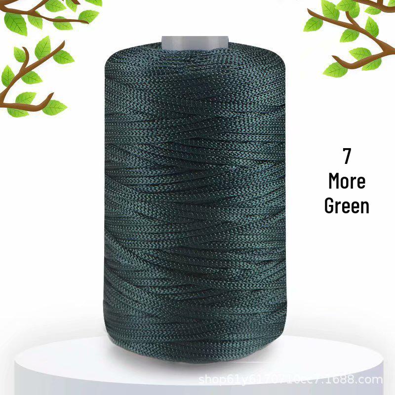 125g Ice Silk Linen Yarn for Knitting: Medium-Thick, Light, and Glossy for Hats, Bags, Cushions, and Crochet Projects.