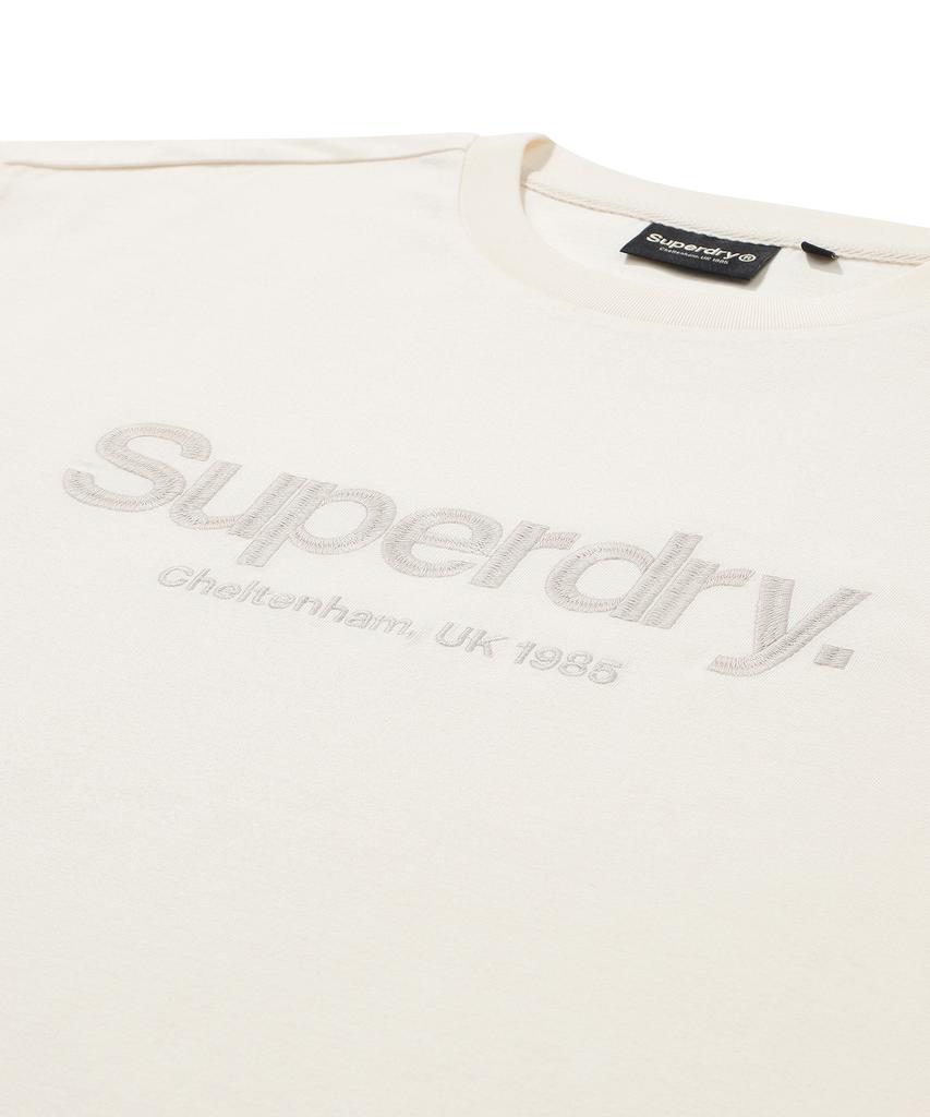 Syupeodeulai Core Mono Logo T-Shirt Cream