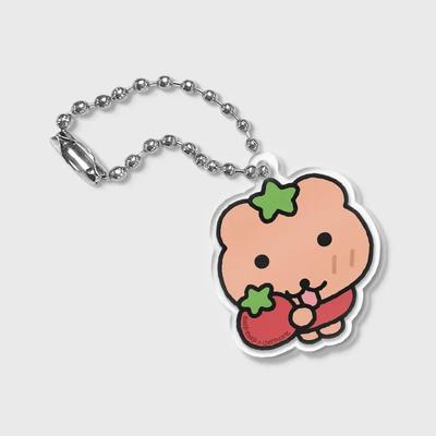 [Up Up X Or More] Tomato Tooth-feeding Kobi (Keyring)
