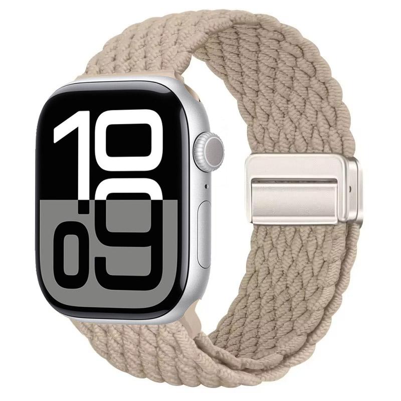Nylon Strap for Apple Watch 10 46mm 42mm/Ultra 2 49mm 9 8 7 Breathable Watchband iwatch Series 6 5 4 SE 44mm 40mm 45mm 41mm Band