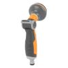 Garden Hose Nozzle, Hose Sprayer with 8 Spray Patterns, Water Hose Spray Nozzle for Watering Garden Lawn Plants Lawn Washing Cars for 3/4\" Thrded Hos