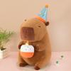 Plush Toy Capibala Doll Capybara Doll Pillow Cute Girl Birthday Party Gift