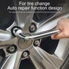 Universal Tire Lever and Socket Wrench Set Design for Car Motorcycle Maintenance Metal Construction
