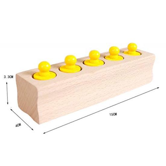 Válec 24 pro Logicko-senzorické základy Montessori Bezpečnost potravin Inspekce Odpovědnost za výrobek Pojištění zahrnuto Držáky Ms.0, 4barevná sada, Kusy,