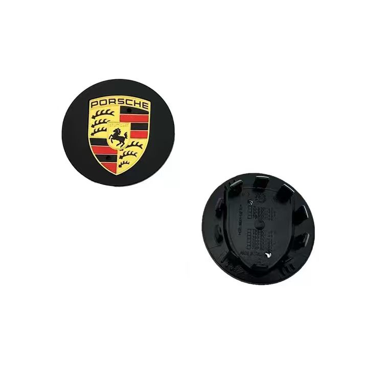 4 Pieces of 76mm 65mm Porsche Wheel Hub Replacement Center Cover Modification Accessories, Suitable for Porsche Panamera Cayenne
