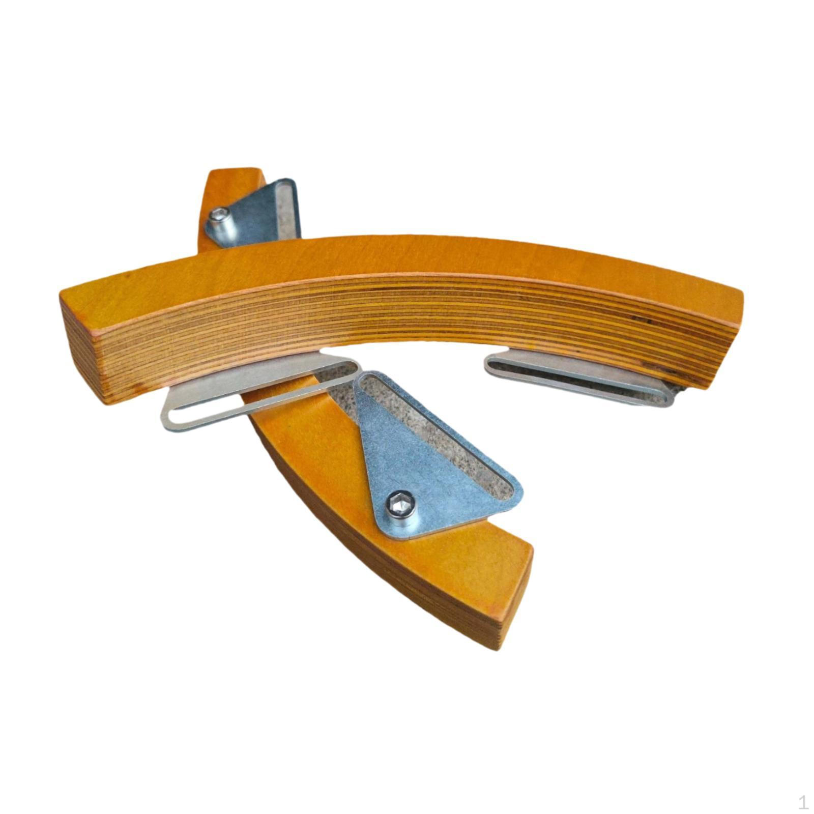 

2Pcs Snare Drum Rimshots Block Edge Sound Educational Wood Percussion Instrument Accessory for