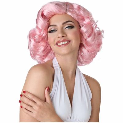 California Costumes Marilyn Monroe Hollywood Star Costume Wig, Pink, 7023-099