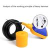 Float Water Level Switch Water Level Controller Sensor Contactor Fit for Water Oil for Tank Etc with 1m/2m Sensor Cable