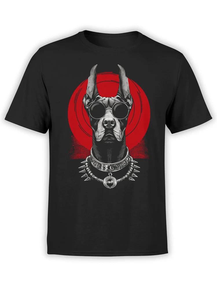 Cyber Doberunisex Dog Tshirt Unisex S