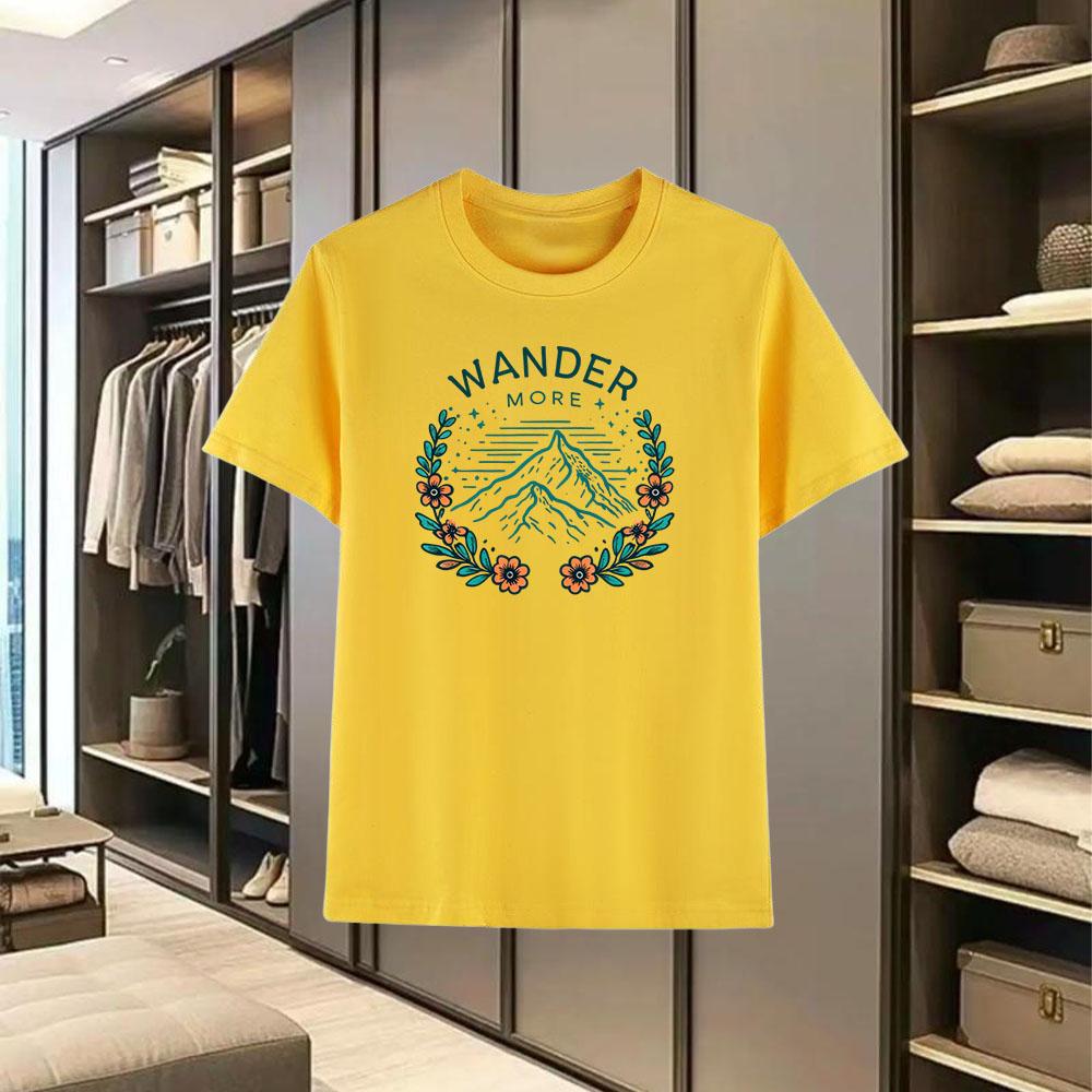 

Men s Fashionable Loose - Fitting T - Shirts Made of 100% Pure Cotton They Are Perfect for Summer Featuring a Casual 4XL