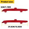 Left Right Rear Bumper Light Tail Reflector Stop Lamp for 2018- Honda Accord