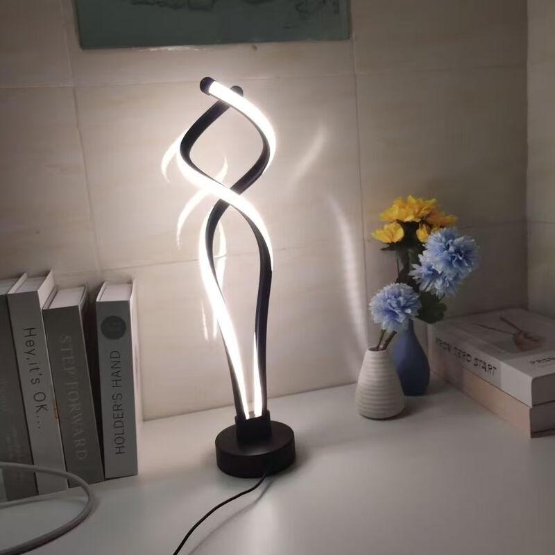 

Modern Black Trophy Table Lamp with Touch Switch
