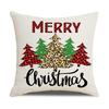Christmas Elk Forest Car Neck Guard Home Sofa Pillowcase Christmas Pillowcase with Core
