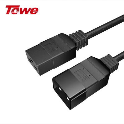 TOWE IEC C20 To C19 PDU Power Extension Cable