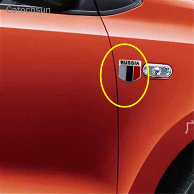 Cotochsun Car-Styling National Flag Sticker case For Kia Ceed Mohave OPTIMA Carens Borrego CADENZA Picanto SHUMA