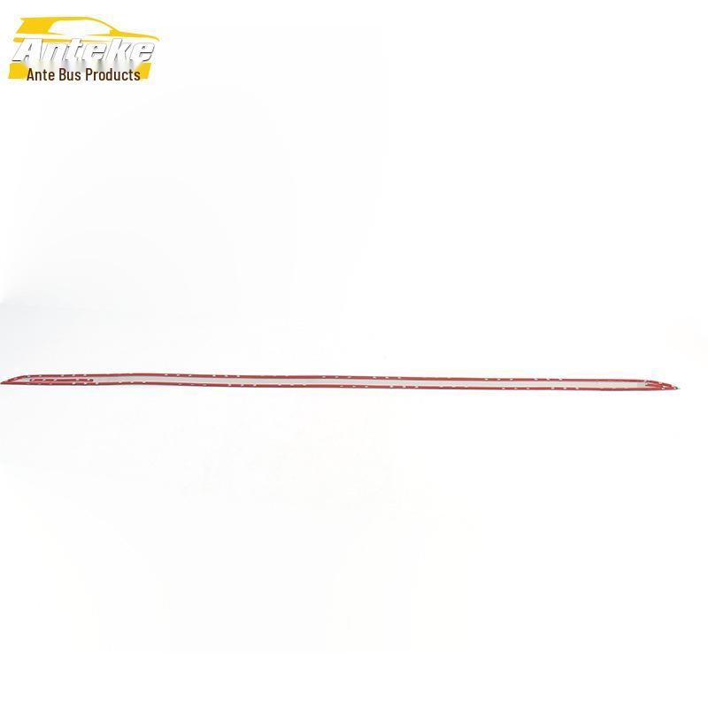 Jinbei 750 Tailgate Trim: Stainless Steel Rear Bumper Anti-Scratch Decorative Strip