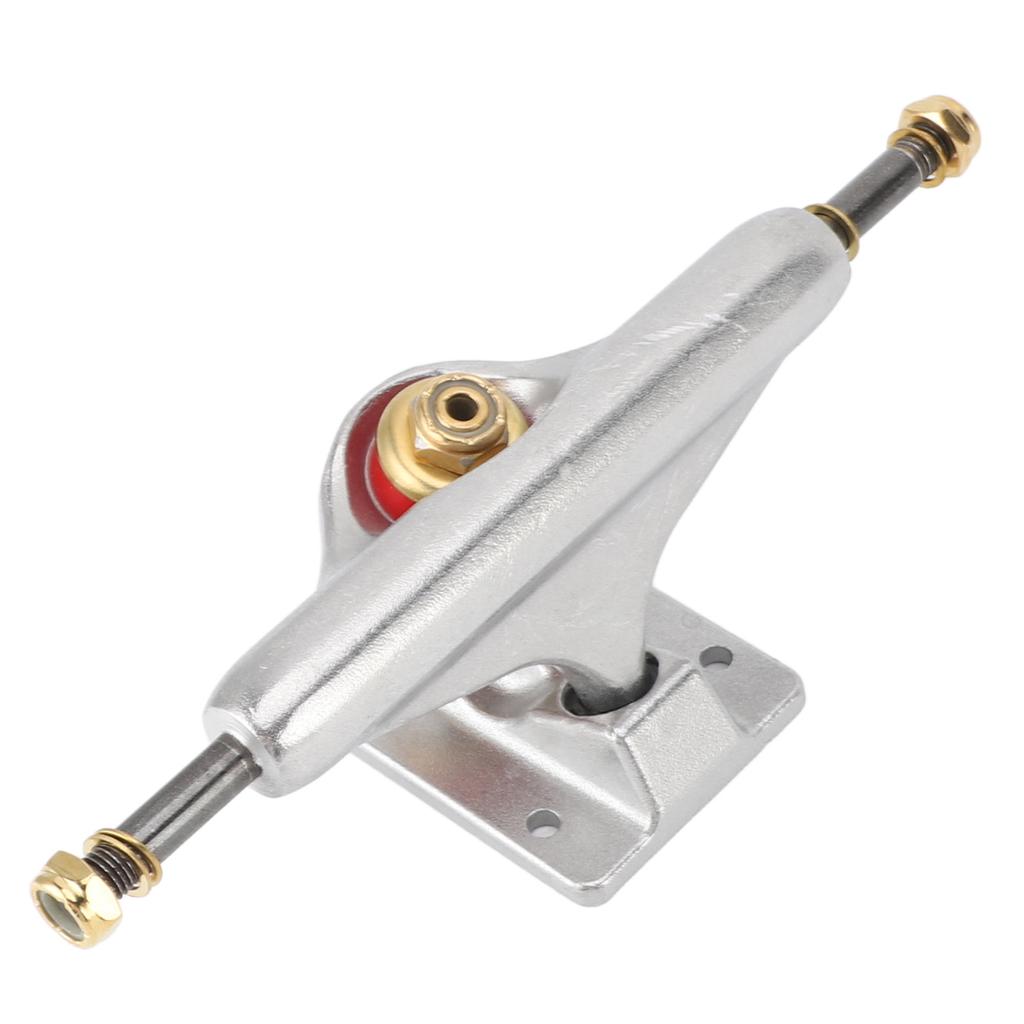 2PCS Skateboard Trucks 5 Inch Aluminum Alloy Hollow Lightweight Shock Absorbing Skateboard Bridge Br