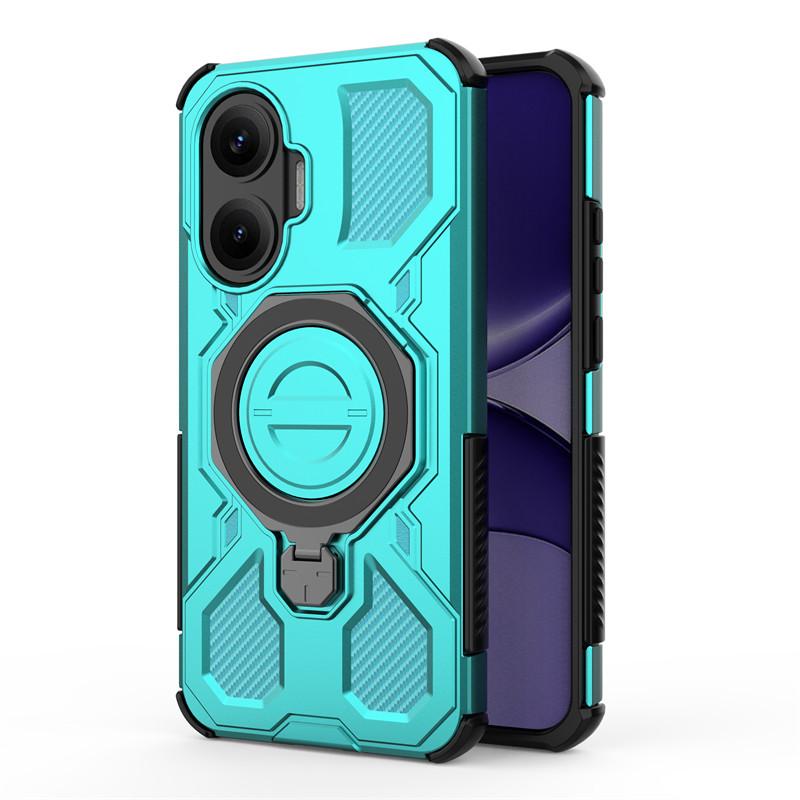 For Xiaomi Redmi Turbo 4 Pro Case Cover Holder Magnetic Wireless Charging Protective Phone Cases For Redmi Turbo 4 Pro Funda