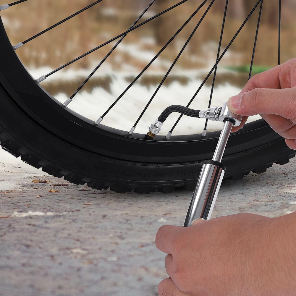 Mini Portable Cycling Aluminum Alloy Inflator Pumps for MTB Mountain Bike Bicycle