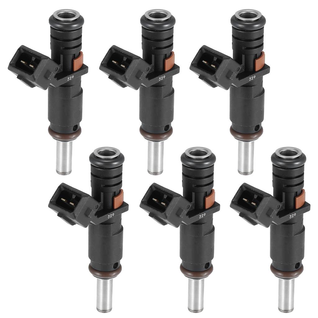 X AUTOHAUX Fuel Injector 7531634 13537531634 BMW X3 Fits 2007-2012 BMW 128i Fits 2009-2011 6 Pack