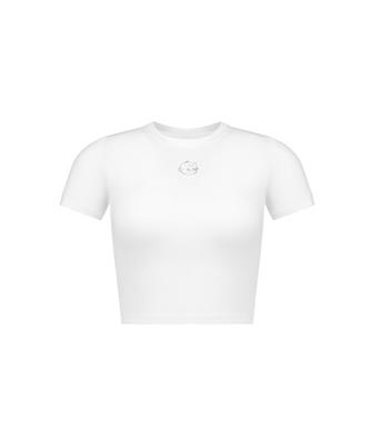 REMOVERSTUDIO Women'S Devil Crop Sleeve [White]