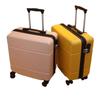 Women's 18" Mini Student Carry-on Suitcase, Aluminum Frame, 20" Compression-Resistant Trolley Case